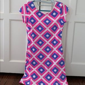 Maui gold patterned dress